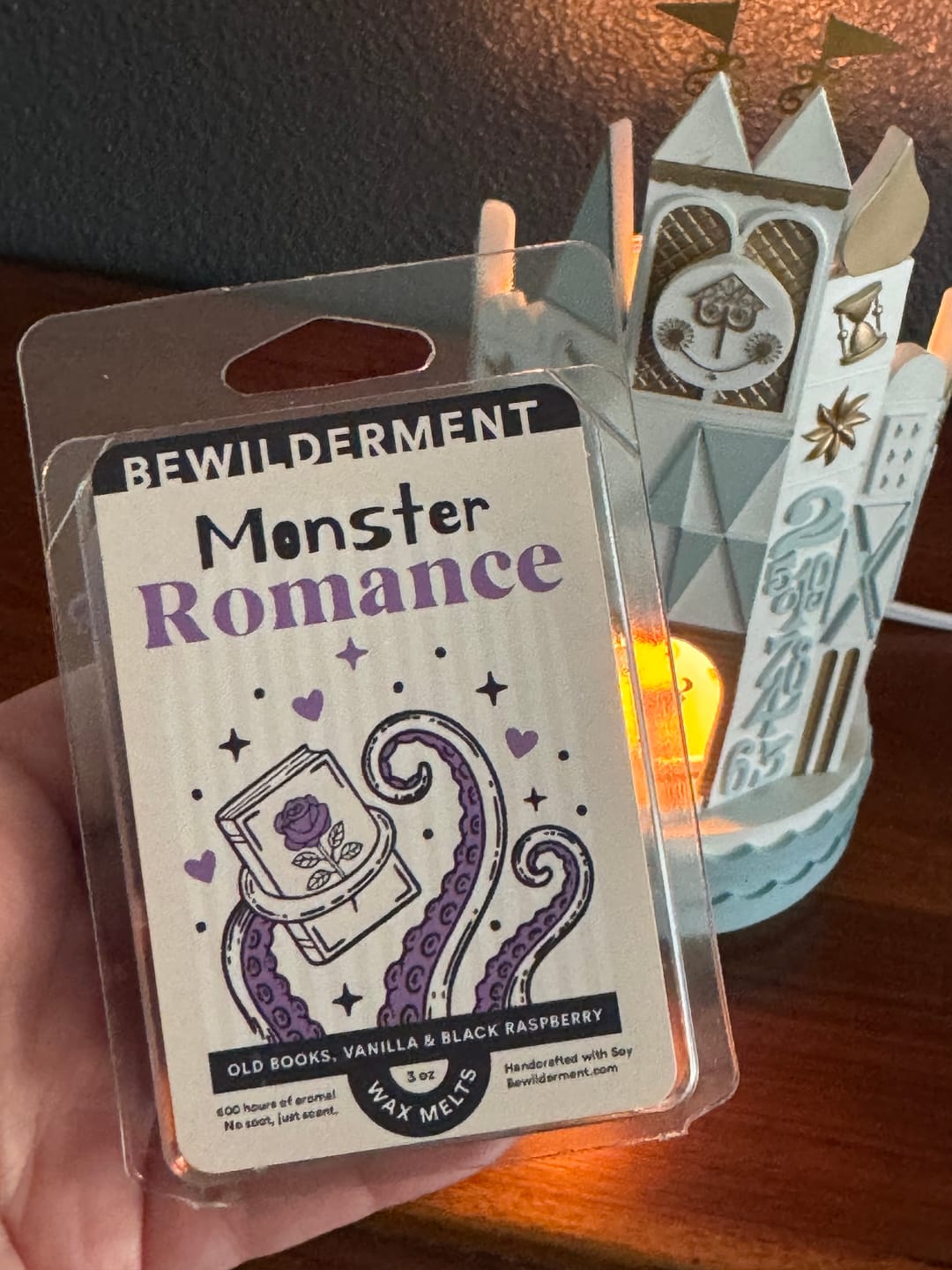 Customer photo review of Monster Romance Wax Melts