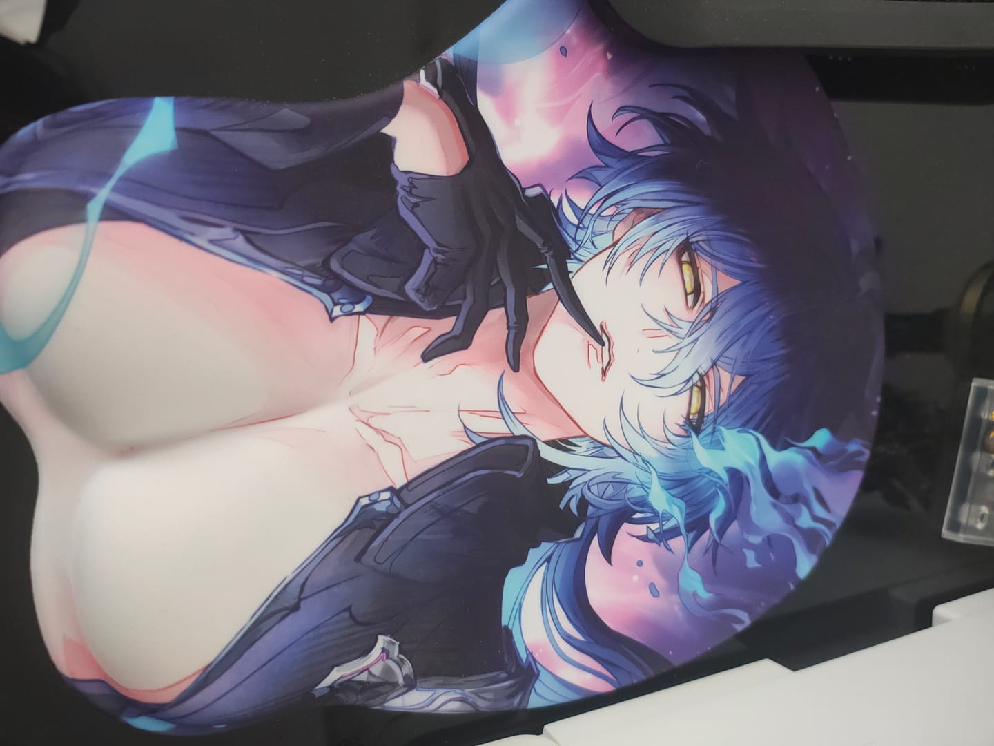 Customer photo review of 3D Flins Mousepad (Special Shikishi Bundle Available)