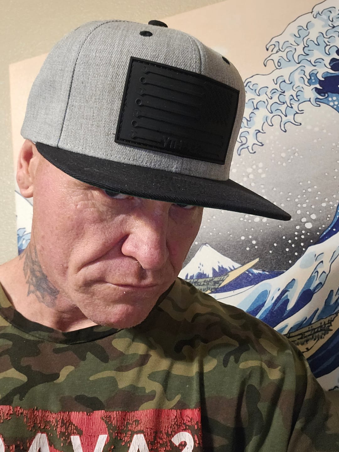 Customer photo review of 80Eighty® Wrench Flag Hat