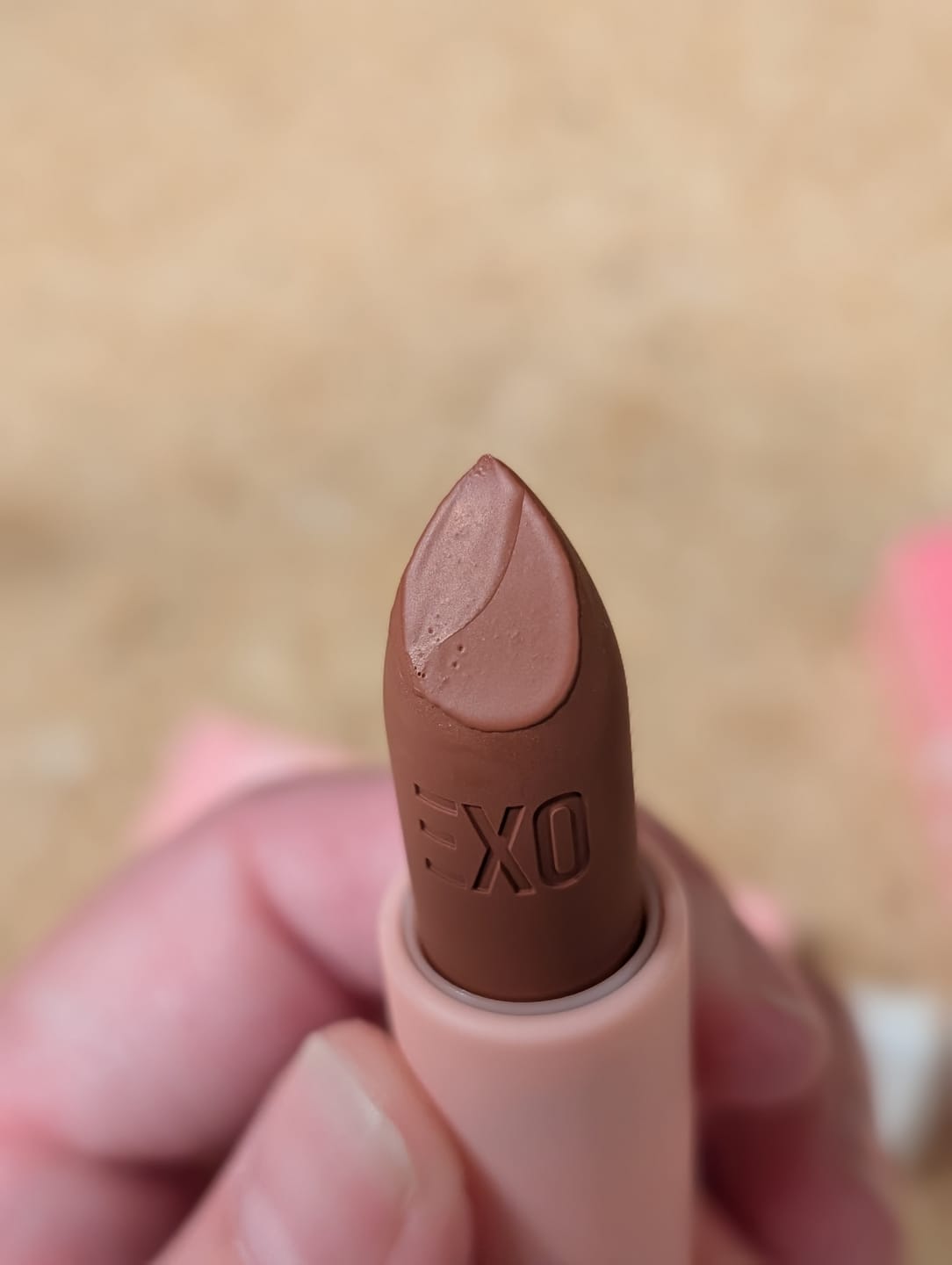 Customer photo review of EXO Lipstick