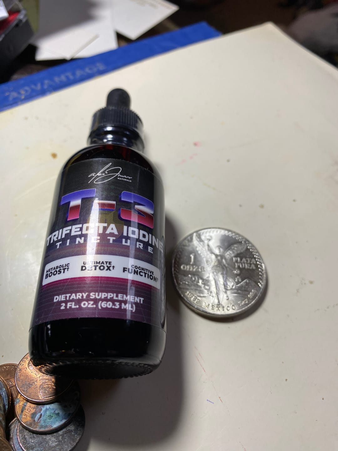 Customer photo review of T-3 Trifecta Iodine Tincture (90 Servings) (VIP)