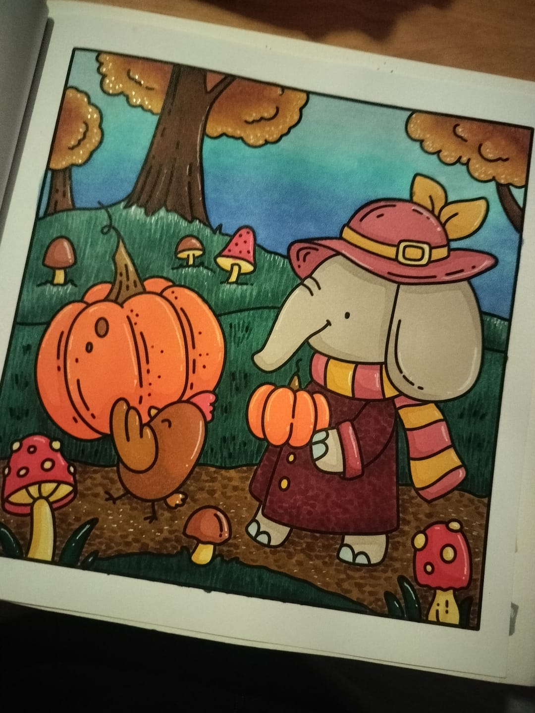 Customer photo review of Ohuhu Honolulu 72 Colors Dual Tips Alcohol Art Markers