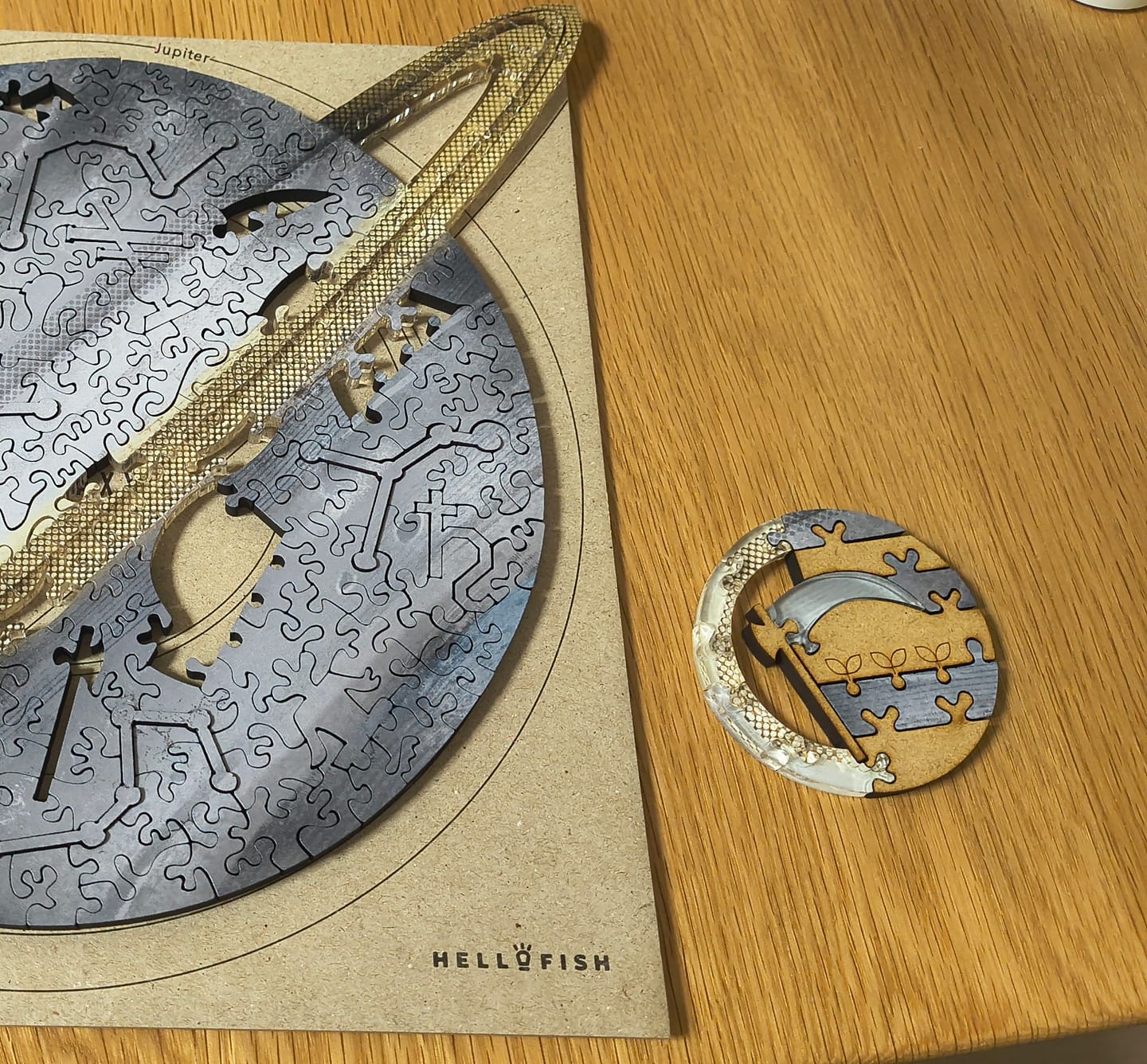Customer photo review of 宇宙の破片 SATURN 土星と専用フレームセット【4月入庫分予約】