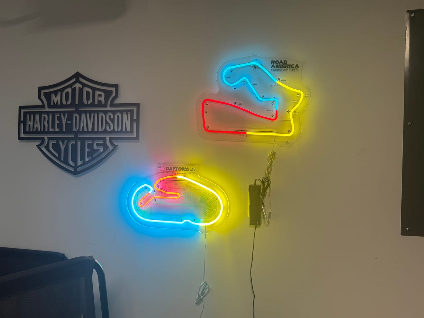 Customer photo review of Daytona International Speedway Neon Race Track