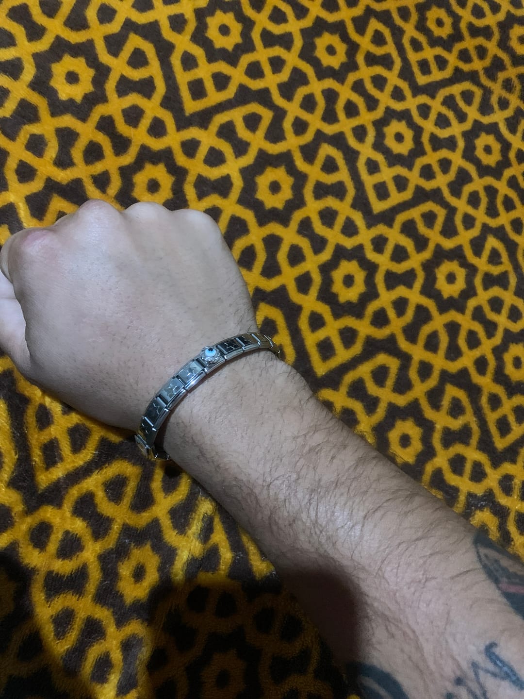 Customer photo review of Pulsera Estrellas Italiana para Charms
