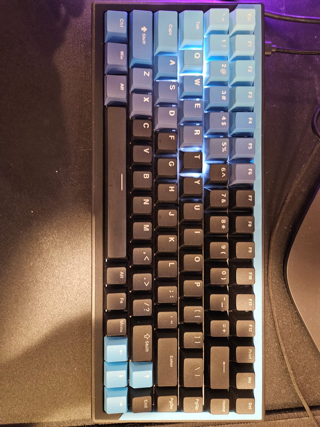 Customer photo review of DrunkDeer G75 - Wired Actuation Distance Adjustable HE Magnetic Switch Keyboard