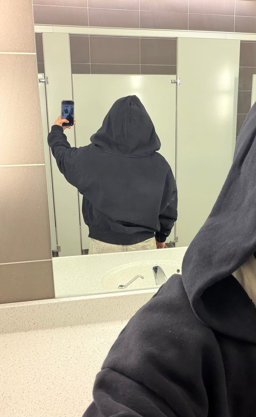 Customer photo review of W5210 - Studio Edit Zip Hoodie