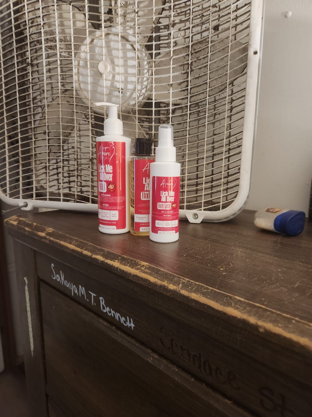 Customer photo review of Lick Me All Over - Body Spray