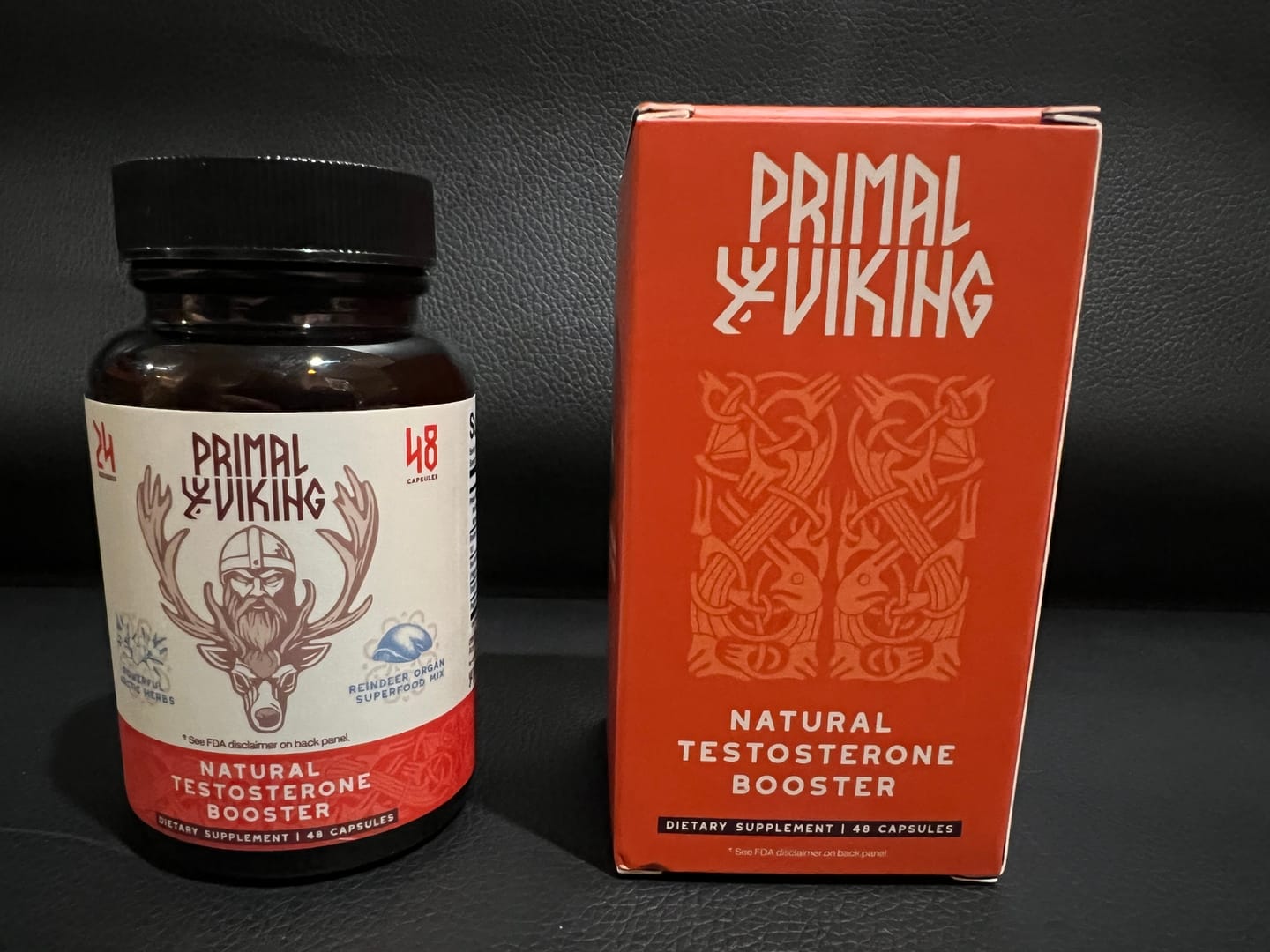 Customer photo review of Primal Reindeer Testosterone Support
