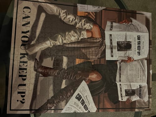 Customer photo review of Can You Keep Up Puzzle