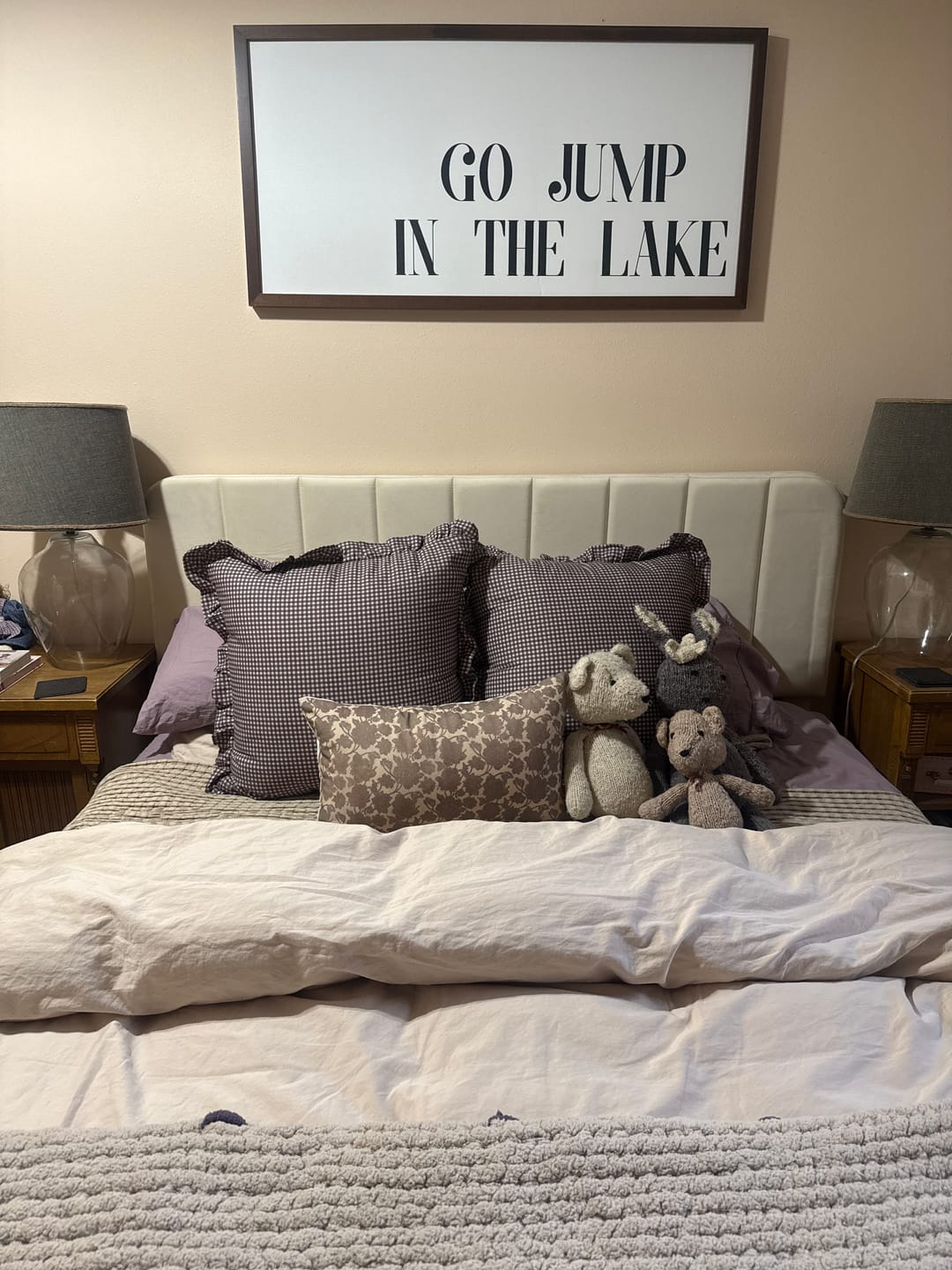 Customer photo review of Premium Faux Down Insert (8 Sizes Available)
