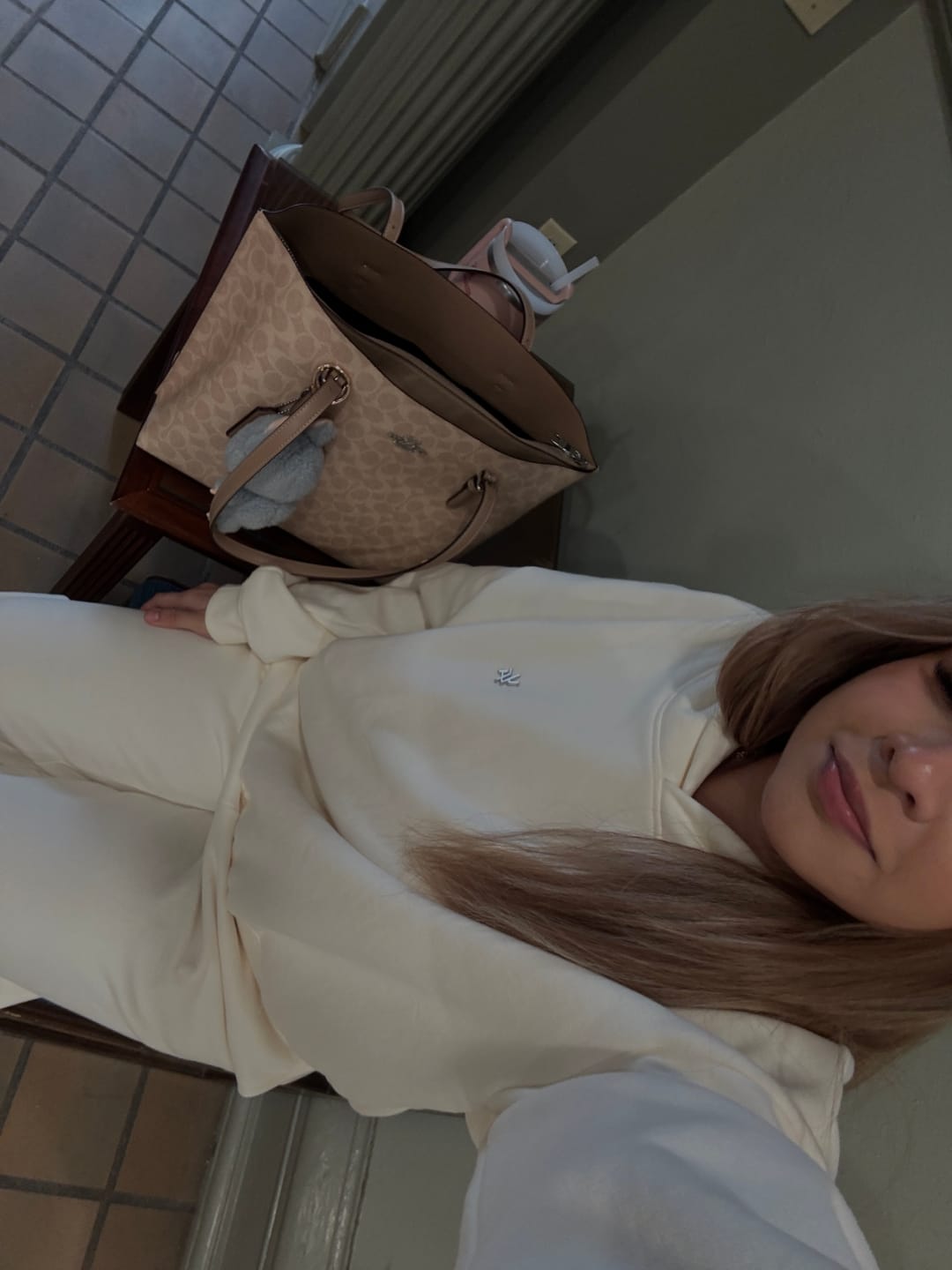 Customer photo review of W5213 - Studio Edit Fleece Hoodie