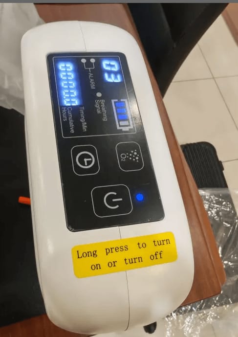 Customer photo review of VARON 5L Pulse Flow Portable Oxygen Concentrator VP-2