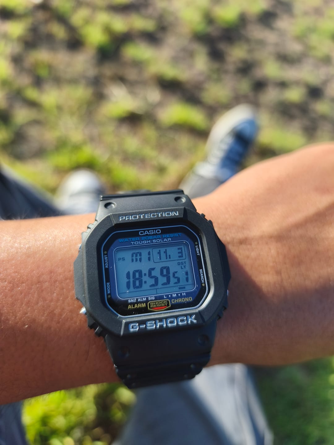 Customer photo review of Reloj Casio G-Shock Vintage G-5600UE-1 Tough Solar
