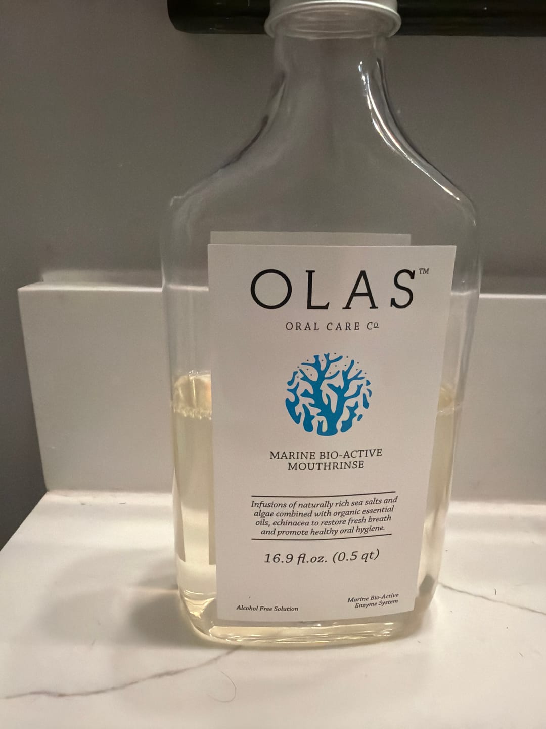 Customer photo review of OLAS Mouthrinse - 500 mL