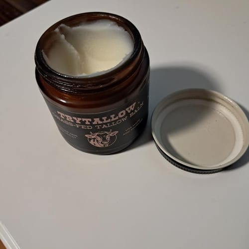 Customer photo review of TryTallow™ Grass-Fed Tallow Balm (4oz)