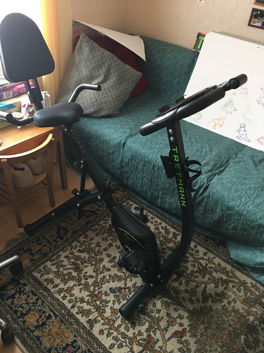 Customer photo review of Werkzeug, Traningsbuch und Dehnposter