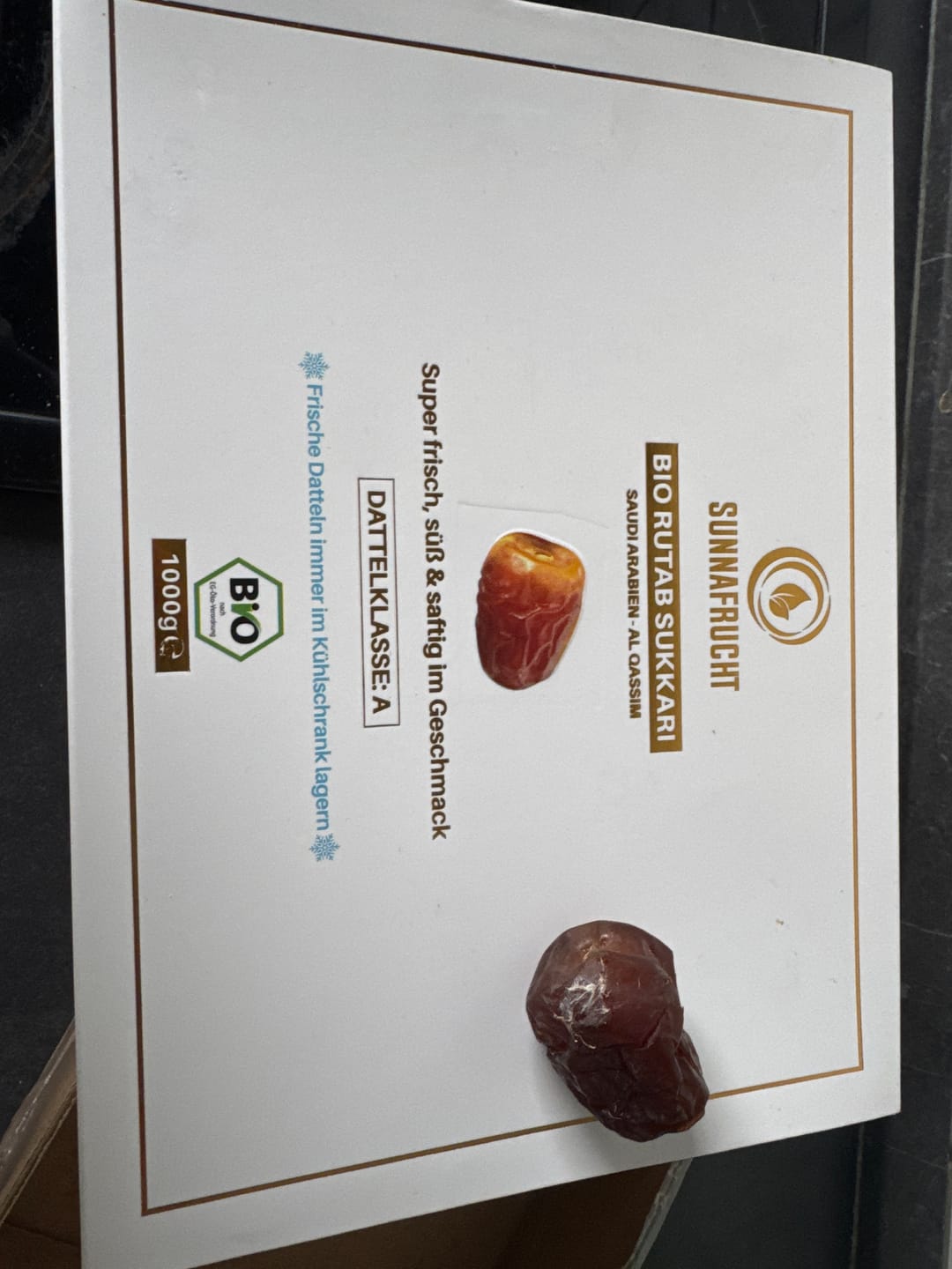 Customer photo review of Bio Rutab Sukkari Datteln | 1kg