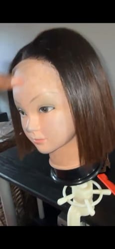 Customer photo review of Vietnamese SDD Bone Straight Ombre Choc Brown