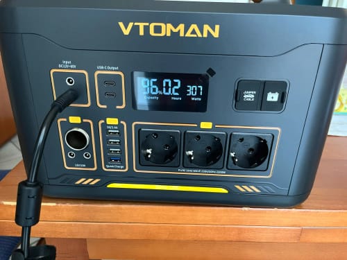 Customer photo review of Station électrique portable VTOMAN Jump 2200