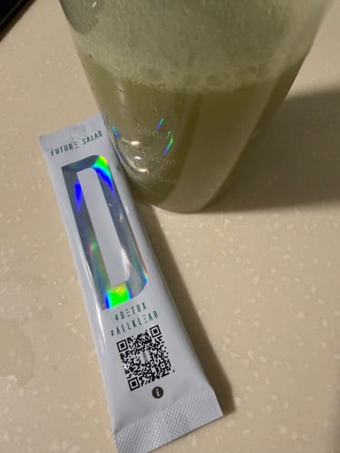 Customer photo review of Future Salad Detox Drink Mix (30 Packs)