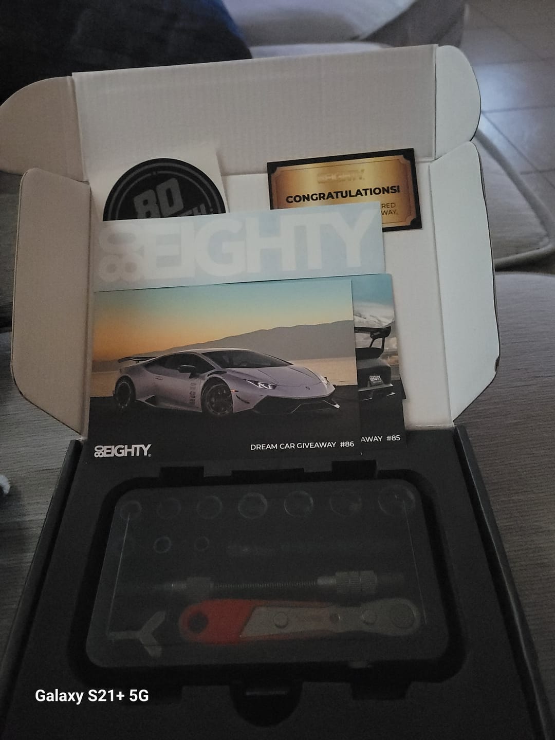 Customer photo review of 80Eighty® Ratcheting ScrewDriver Set