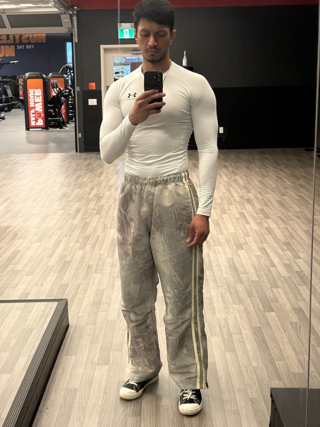 Customer photo review of 249 - Camo Flagship Track Pants