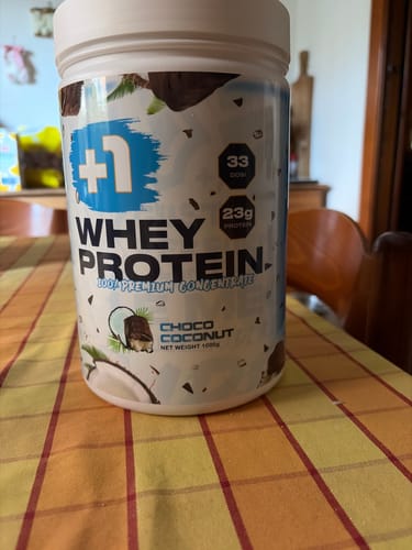 Customer photo review of +1© PREMIUM WHEY PROTEIN (1kg)