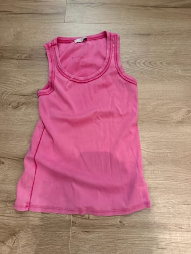 Customer photo review of Tanktop SMILEY PATCH - versch. Farben