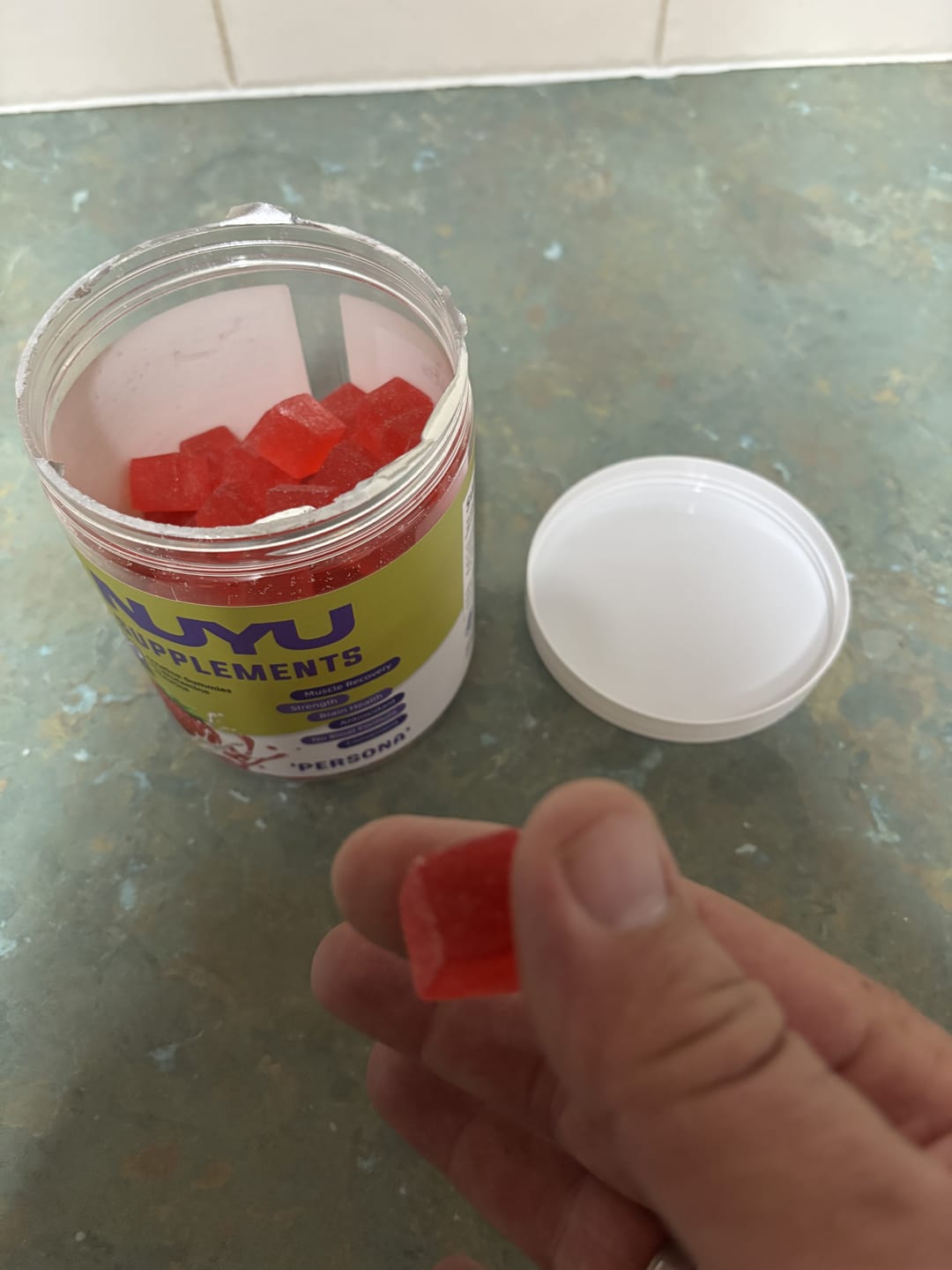 Customer photo review of The 3-in-1 Gummy