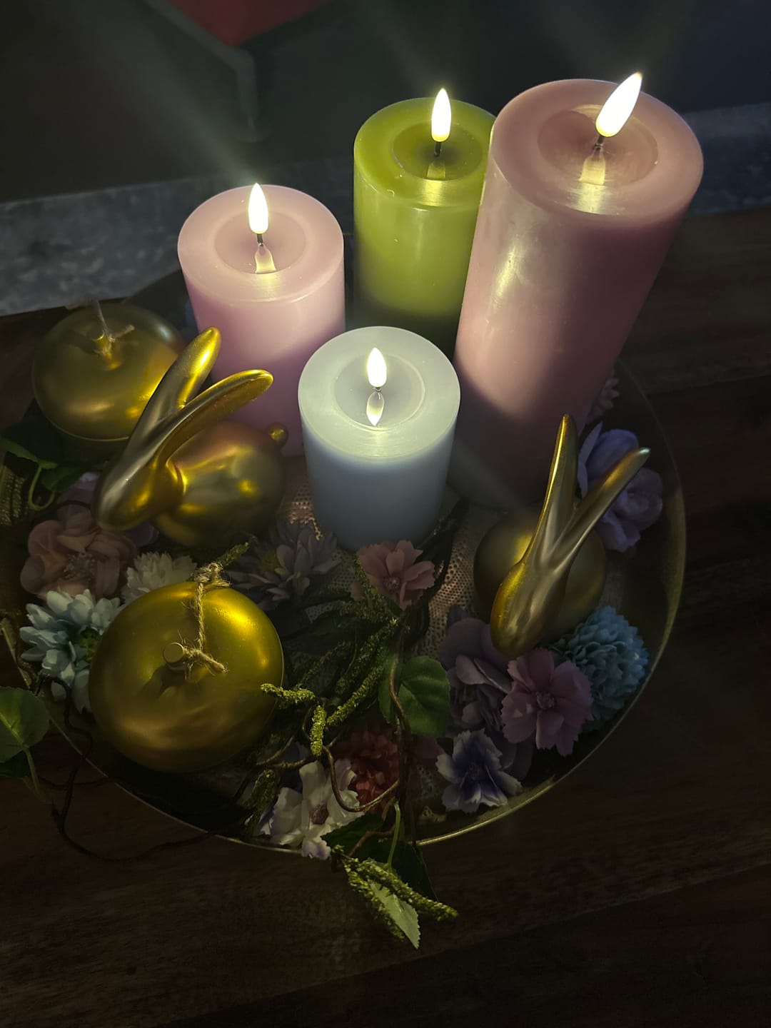 Customer photo review of LED Bloklys Ø 7,5 x 10 cm Hvid