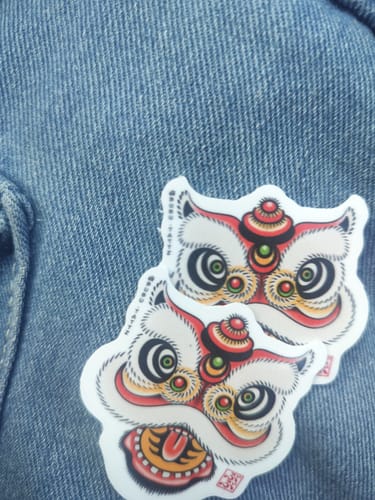 Customer photo review of Sticker Vinile Classico