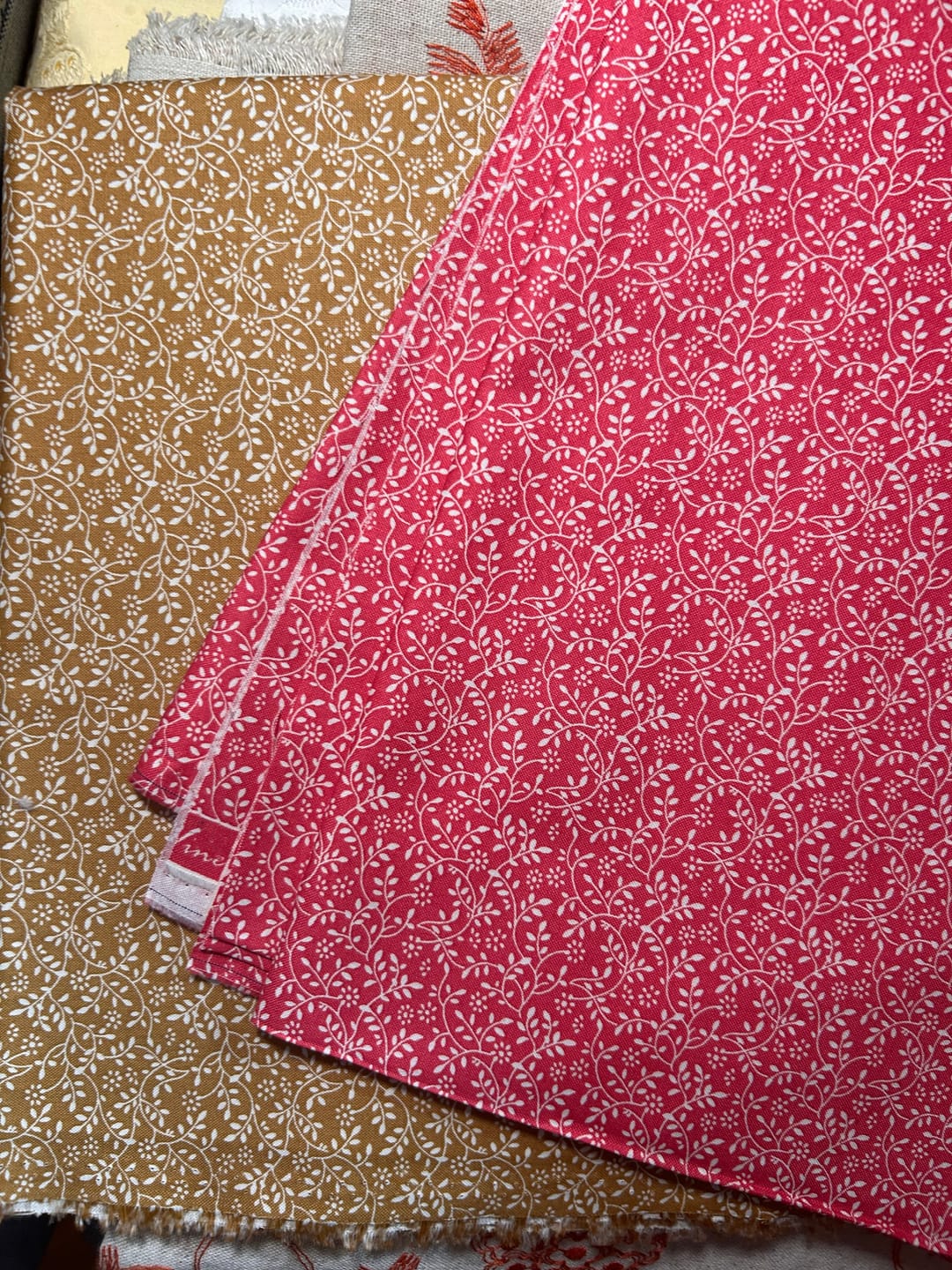 Customer photo review of Mini Garden Craft Cotton Fabric