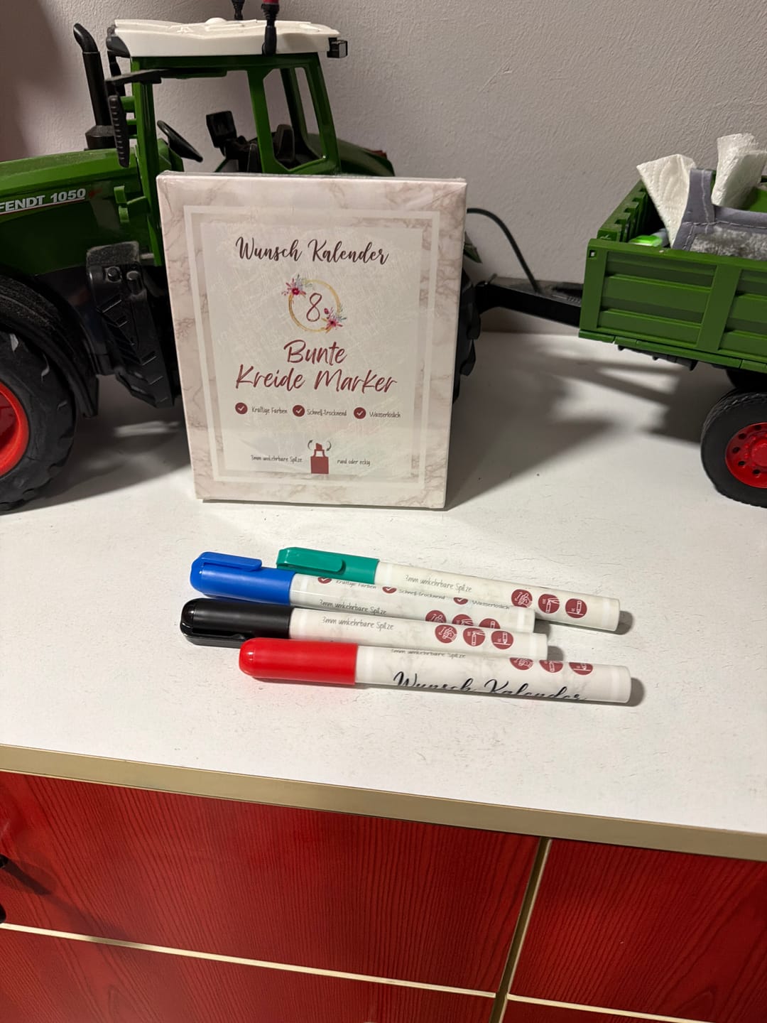 Customer photo review of Kreidemarker Set
