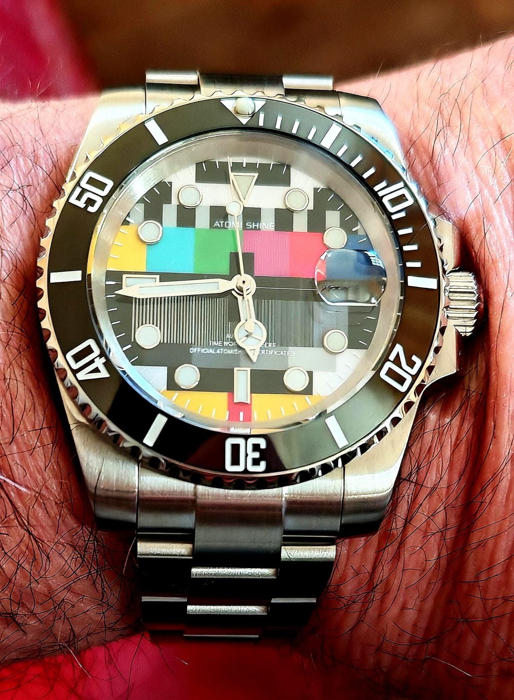 Customer photo review of HYDROCORE CLASSIC WATCH