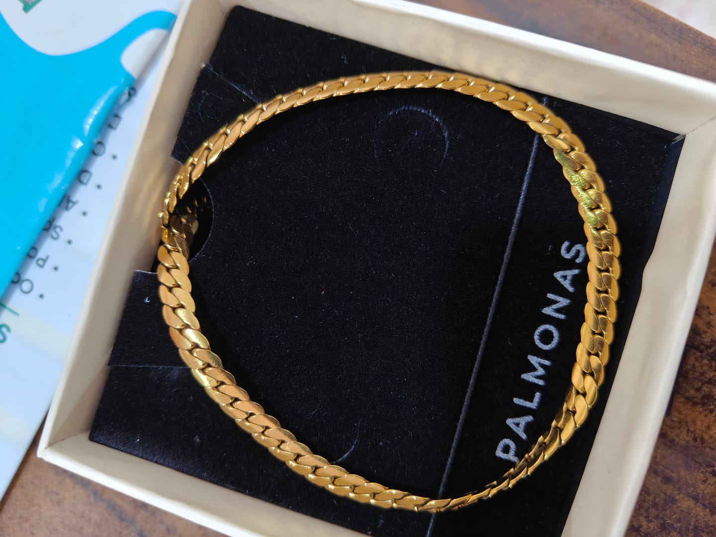 Customer photo review of Thick Spiral Gold Chain for Men