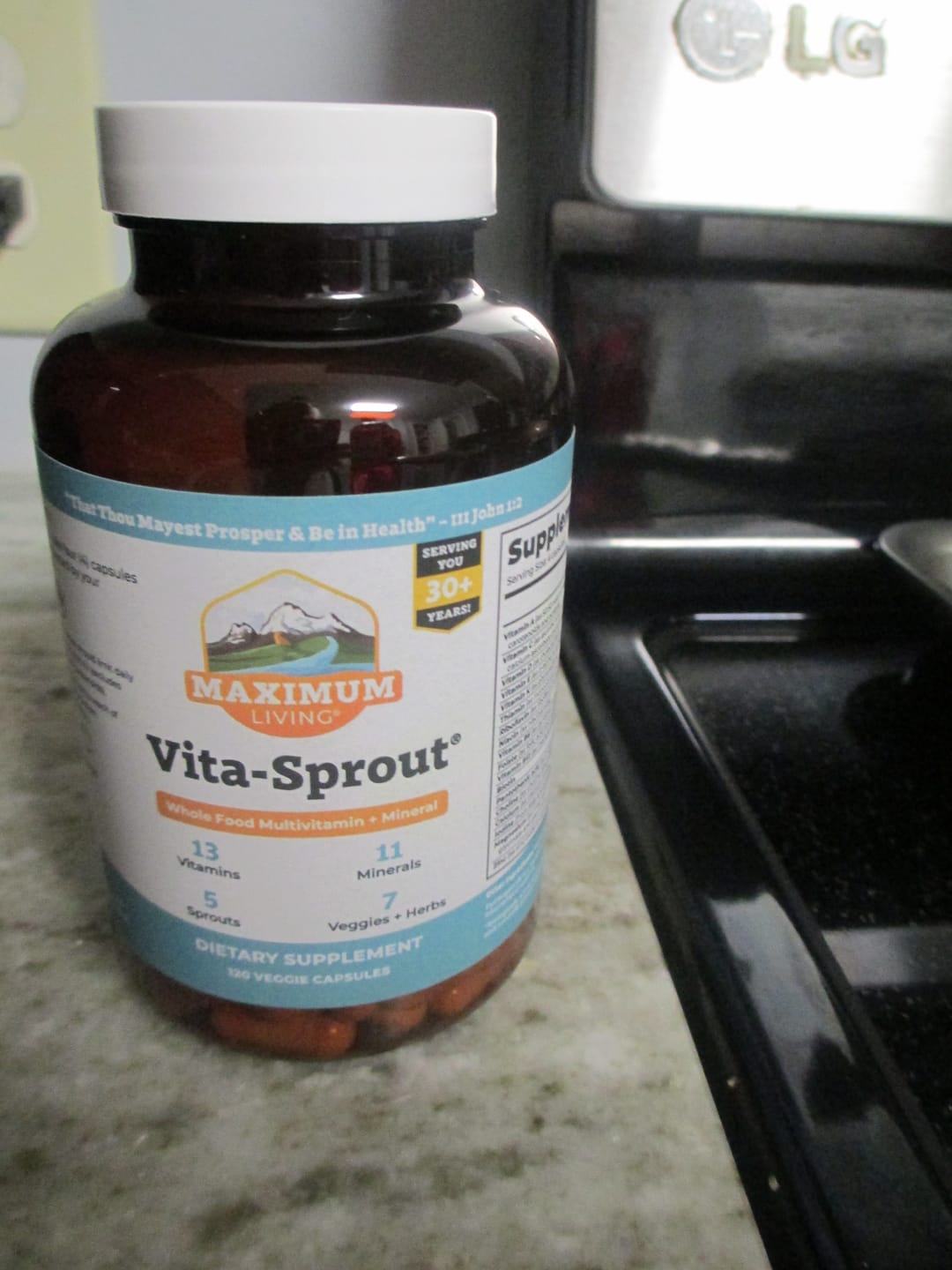 Customer photo review of Vita-Sprout (Multi Vitamin)