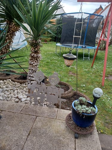 Customer photo review of Gartenstecker Oma & Opa