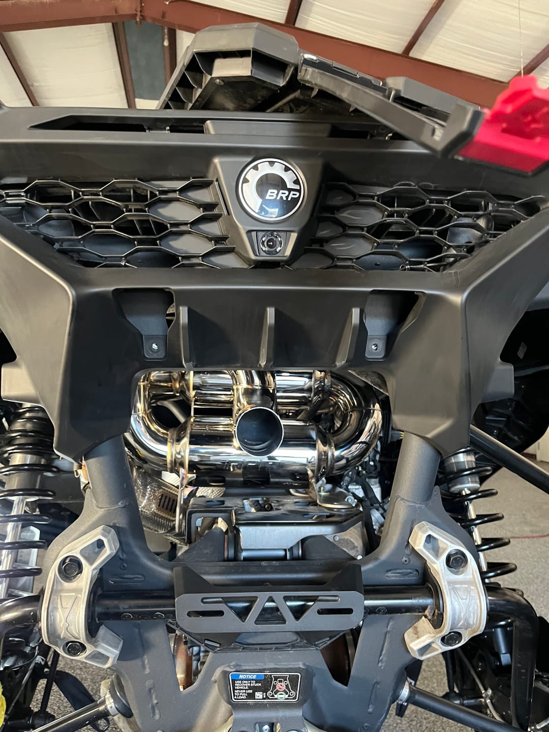 Customer photo review of RPM Can-Am Maverick R 3" Sport Muffler - Slip On Sport Exhaust
