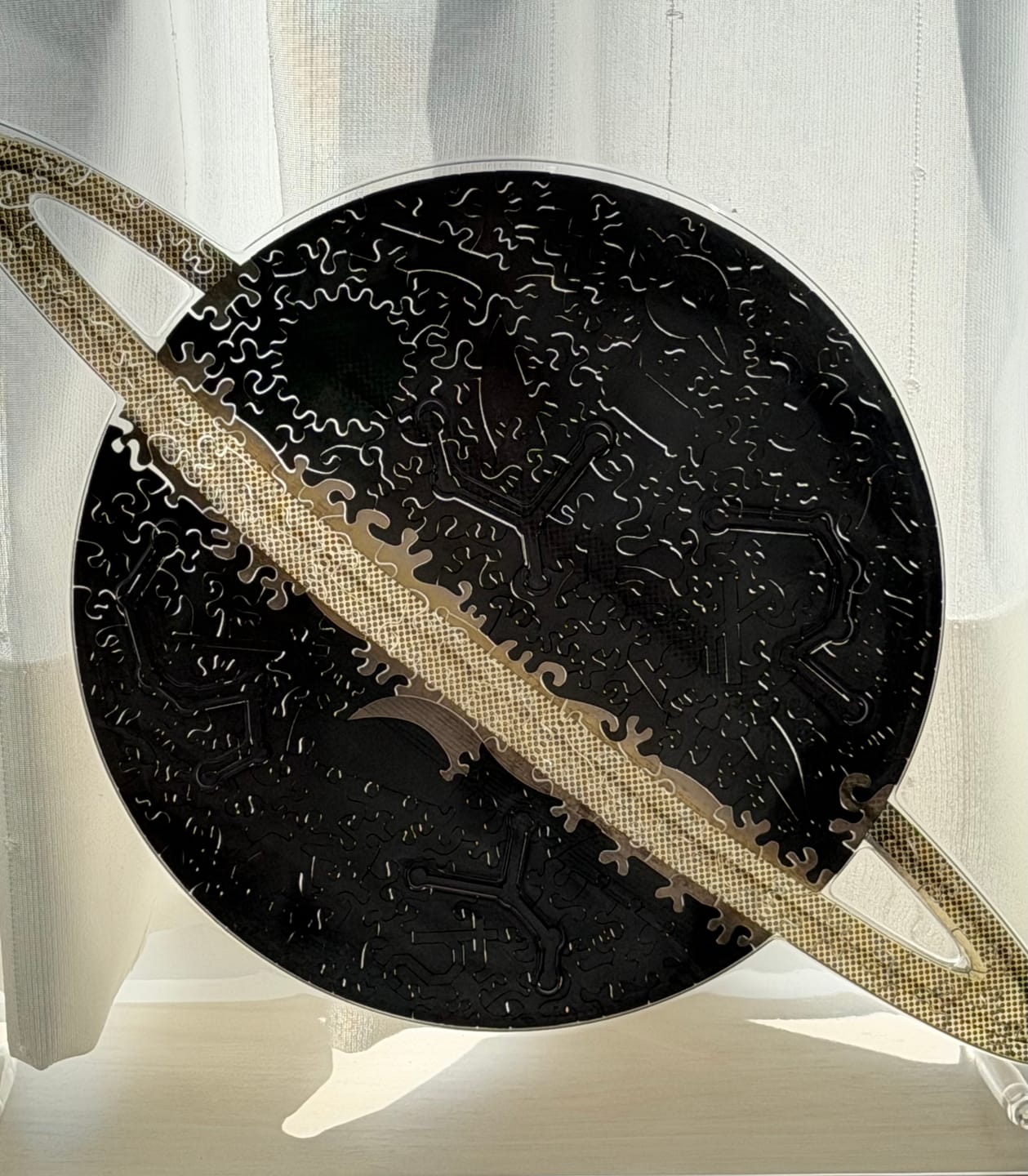 Customer photo review of 宇宙の破片 SATURN 土星と専用フレームセット【4月入庫分予約】