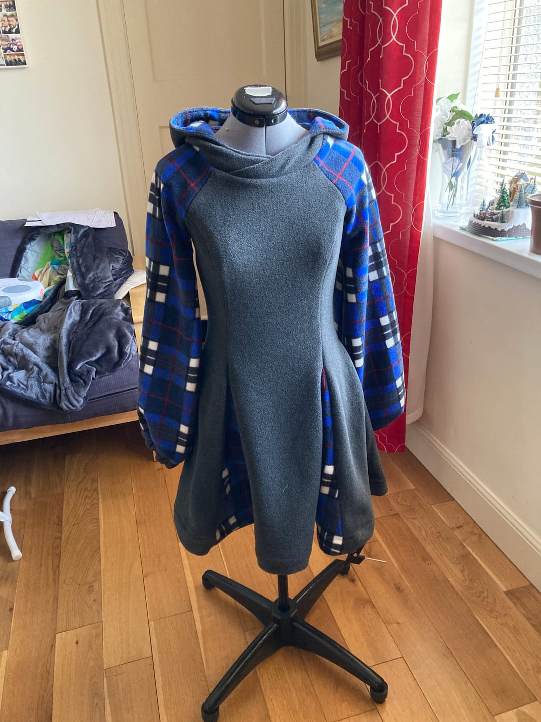 Customer photo review of Plain Anti Pill Polar Fleece Fabric