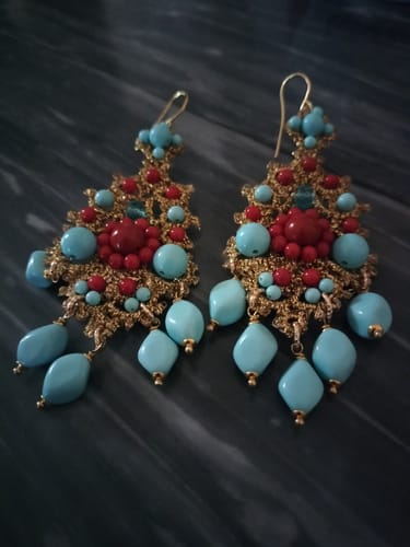Customer photo review of Orecchini Aime