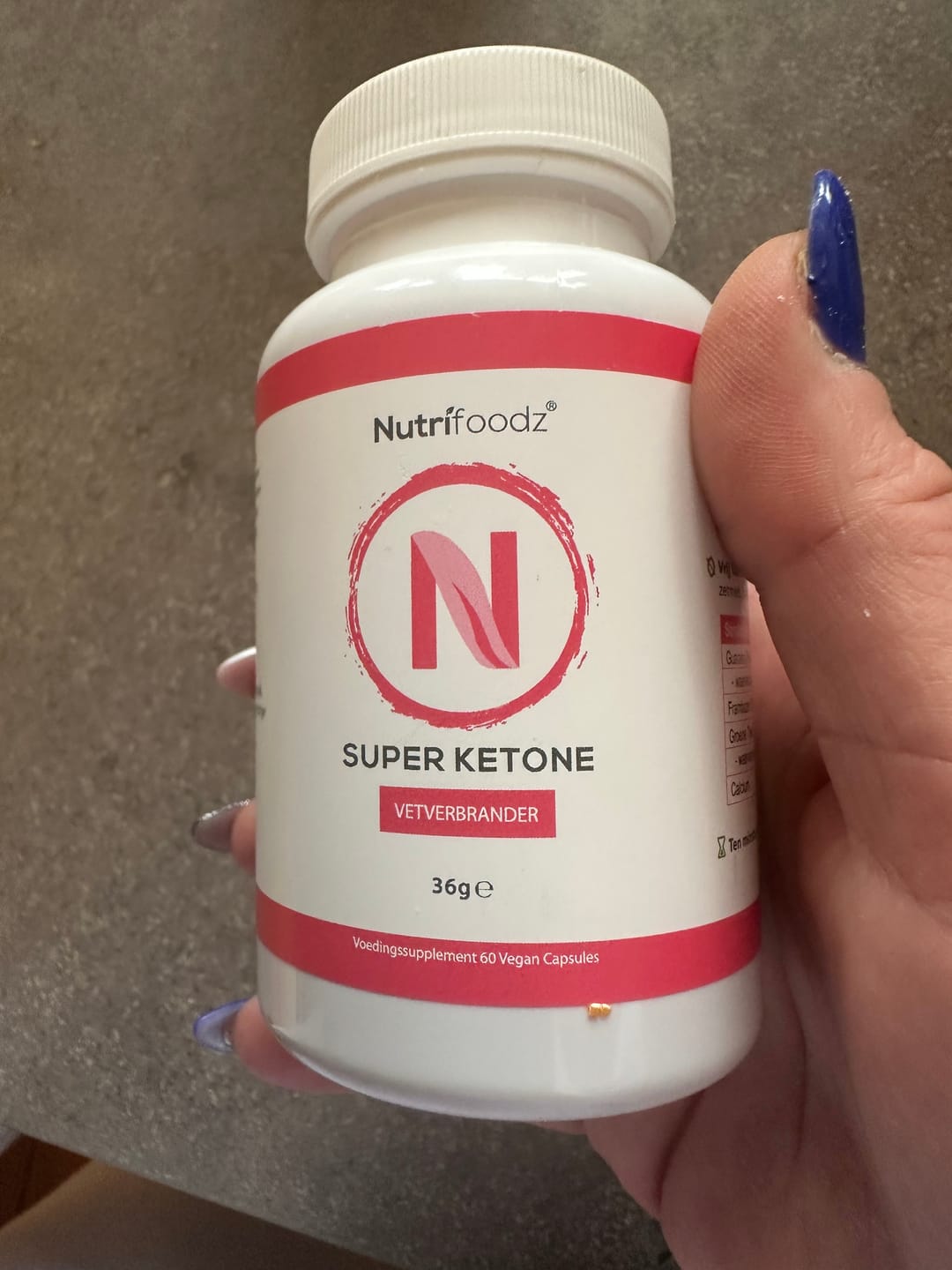 Customer photo review of Nutrifoodz® Super Ketone - 2 Pack (1+1 Gratis)