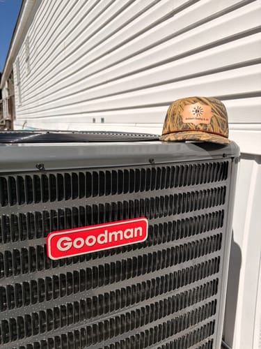 Customer photo review of Custom Leather Patch Goat Rope Hats - Mossy Oak & Old’s Cool Styles - Lost Hat Co.
