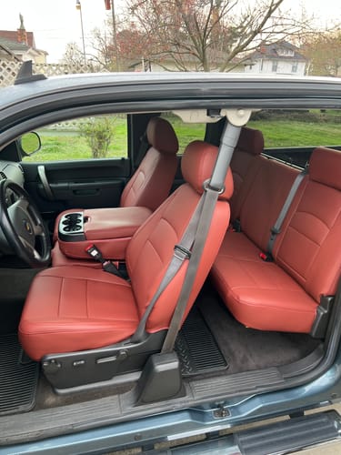 Customer photo review of Premium Custom-Fit Seat Covers