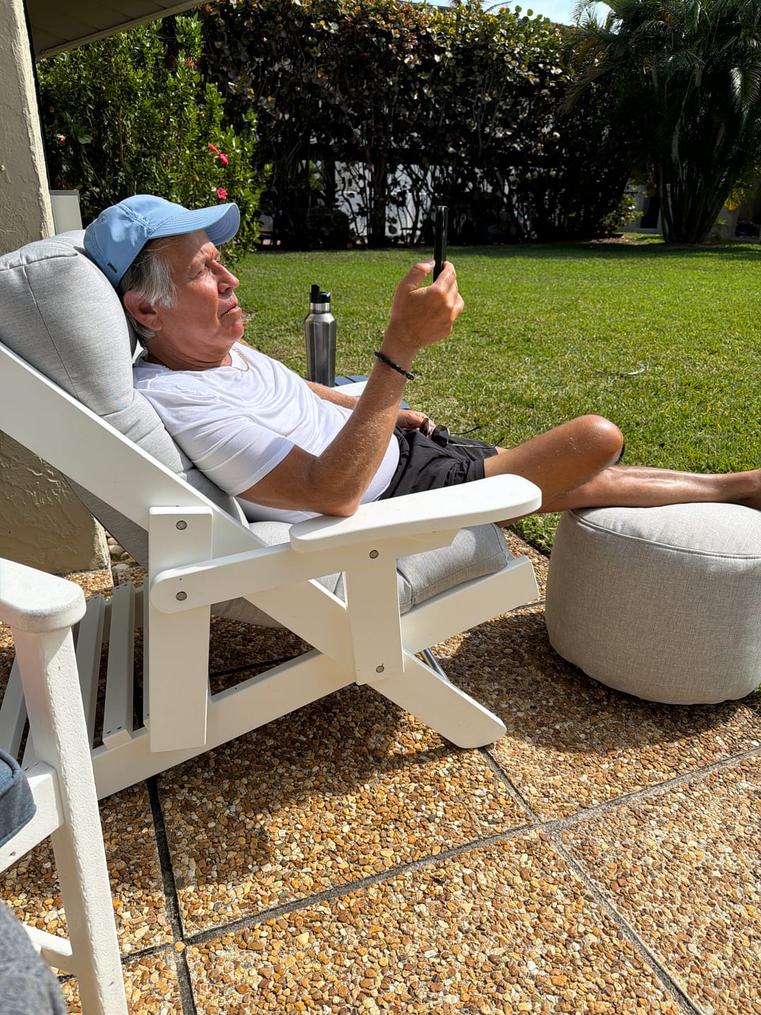 Customer photo review of Original Cloud Comfort Folding & Reclining Chair (Smooth Texture)