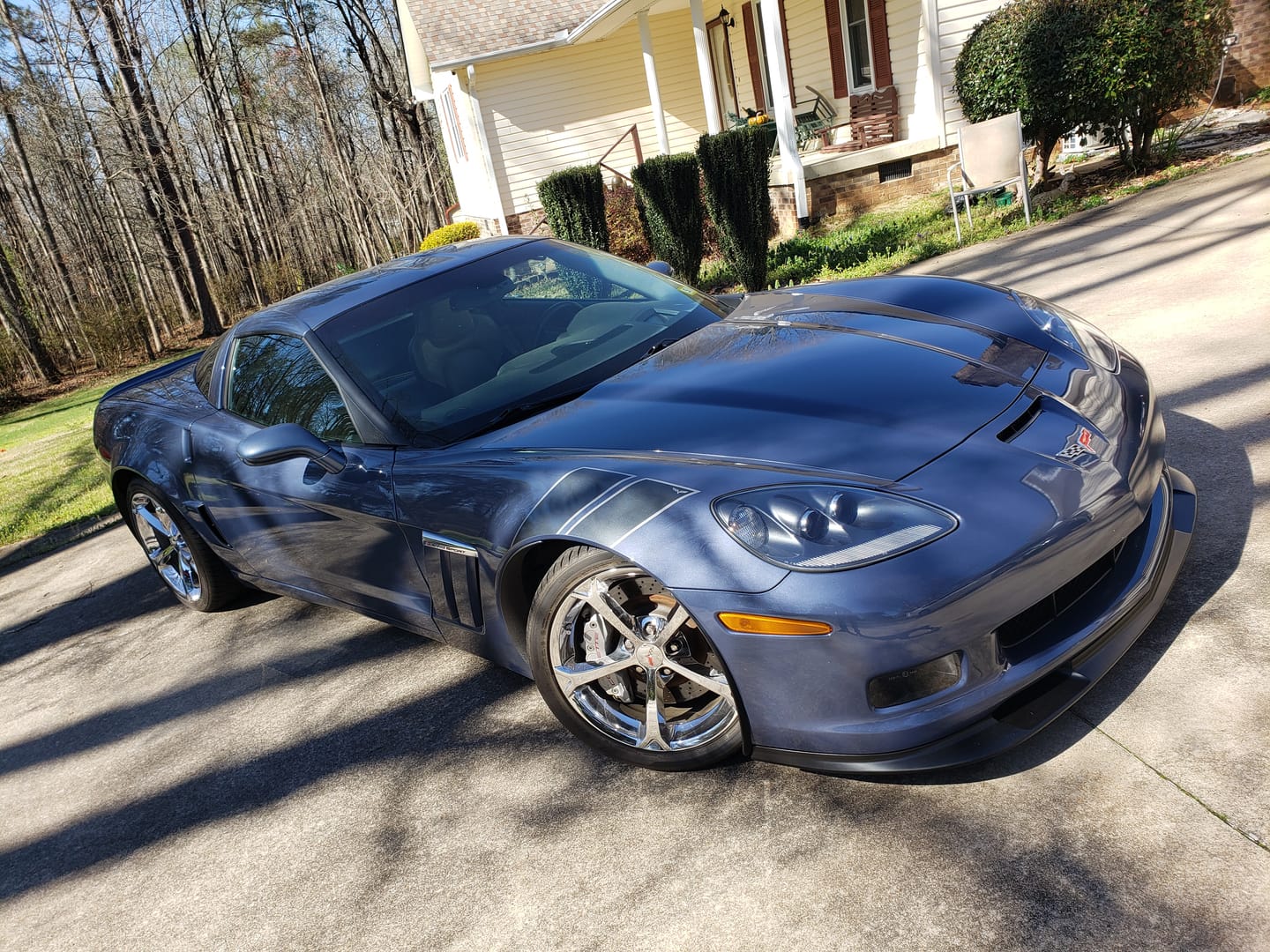 Customer photo review of Corvette C6 Grand Sport / Z06 Front Splitter Lip | ZR1 Conversion Package