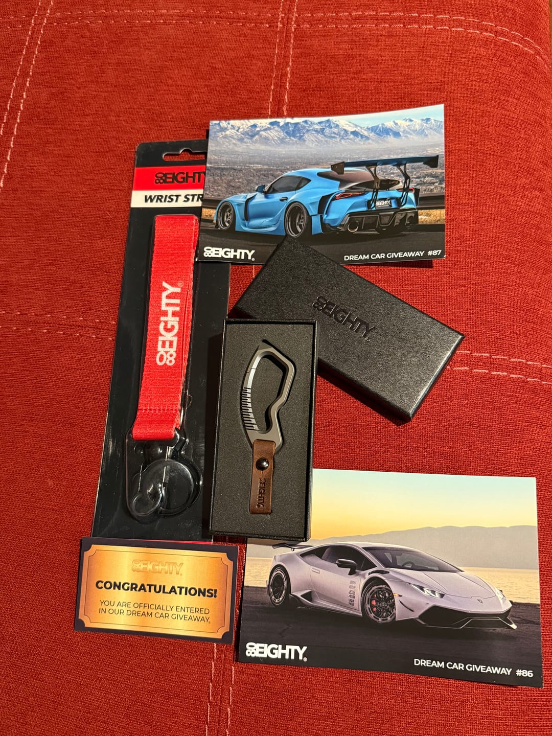 Customer photo review of 80Eighty® Remove Before Launch WristStrap