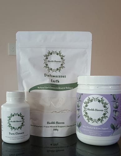 Customer photo review of Gut Harmony & Natural Detox Set