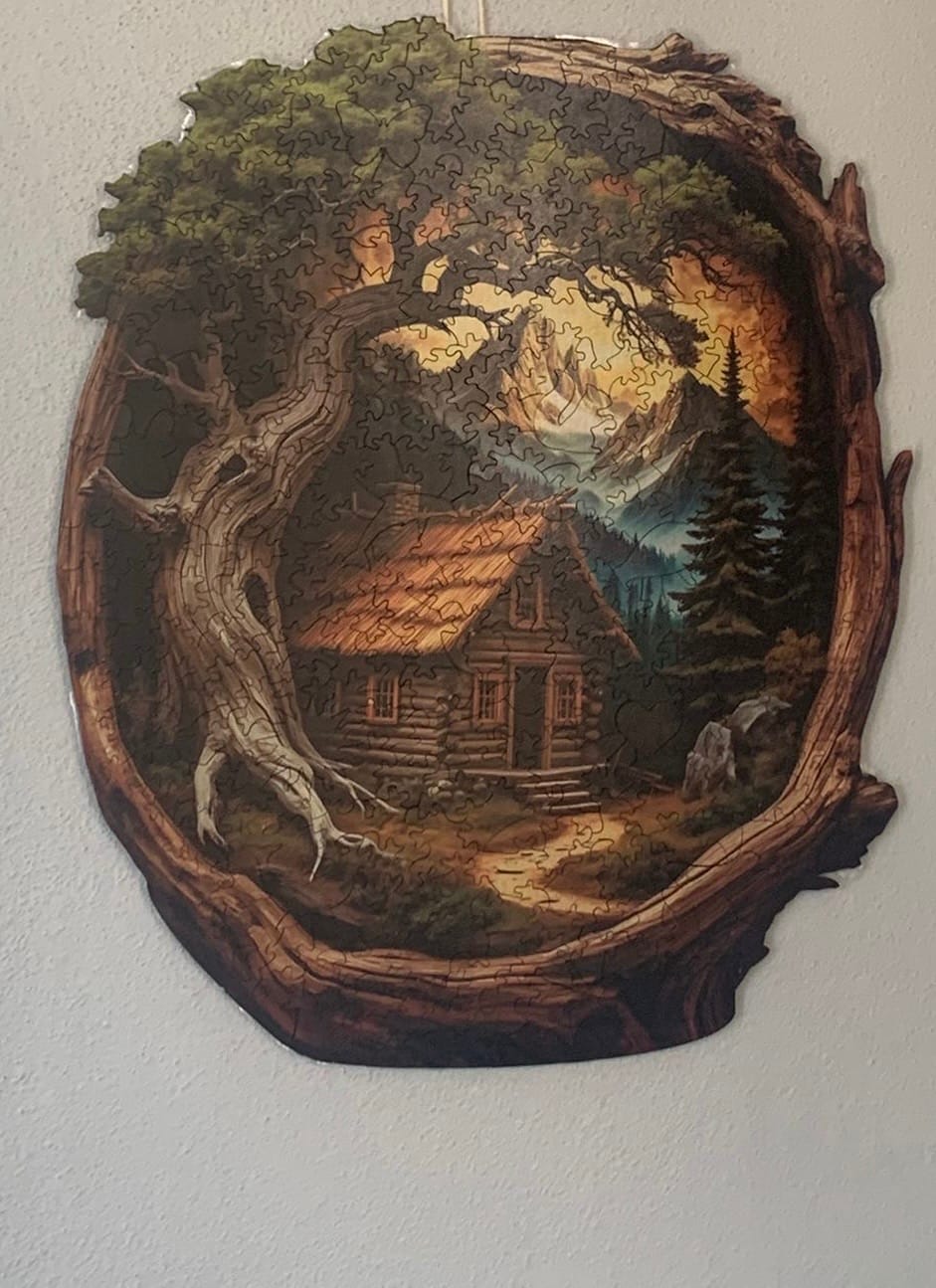 Customer photo review of Ağaç Ev - Ahşap Puzzle
